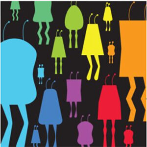 Aliens Colorful aliens