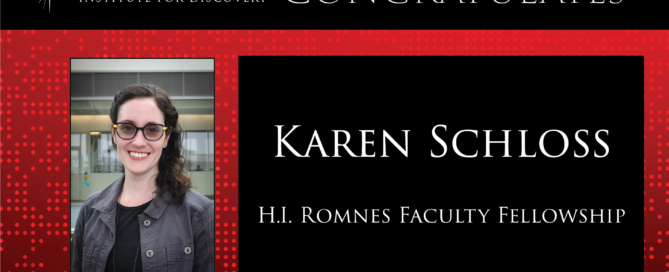 Congratulations Karen Schloss HI romnes award