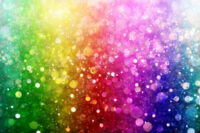 sparkly multicolored splashes